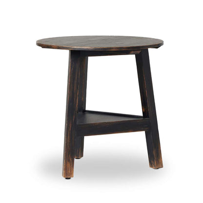 Four Hands - Van Thiel - Kickapoo River Cricket Table - Dstrssd Black - 238730-002 veiw 12