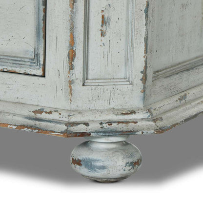 Four Hands - Van Thiel - The inYou Will Need A Lot Of Hingesin Cabinet - Distressed Grey Blue Veneer - 238292-002 veiw 3