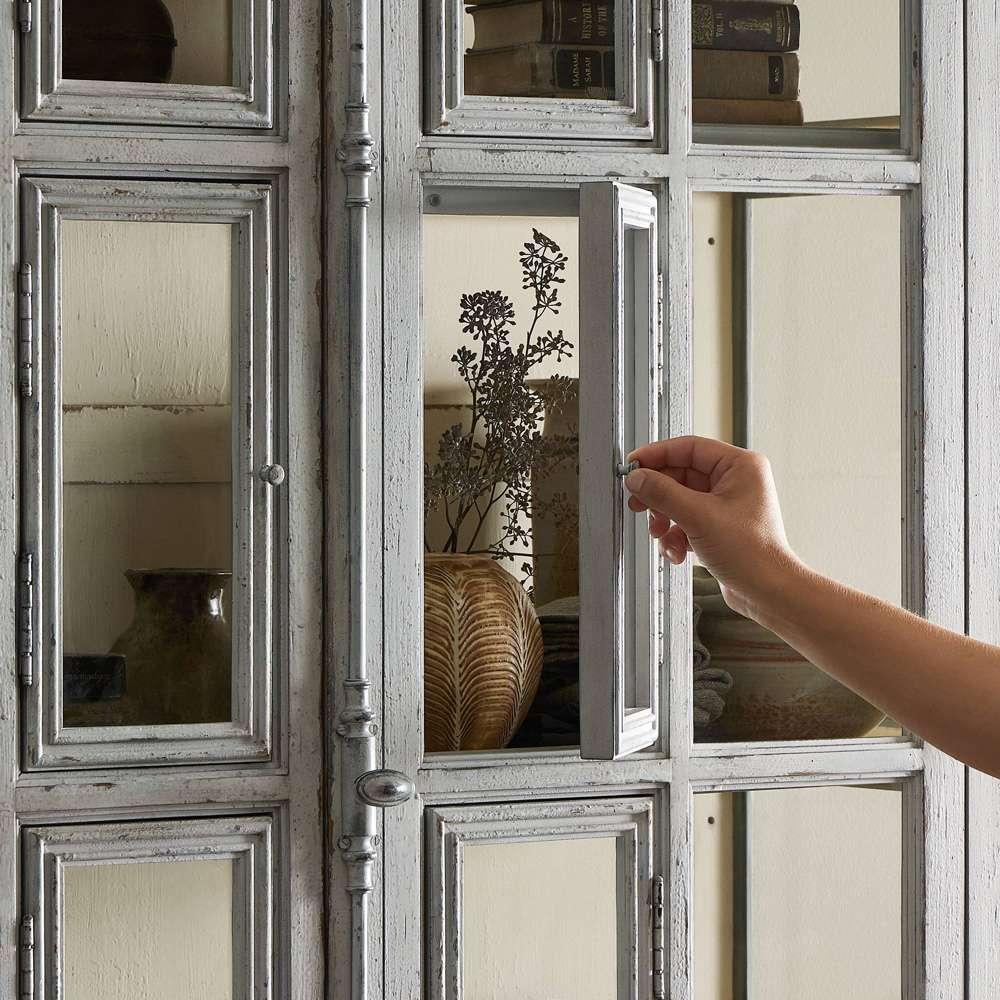 Four Hands - Van Thiel - The inYou Will Need A Lot Of Hingesin Cabinet - Distressed Grey Blue Veneer - 238292-002 veiw 5