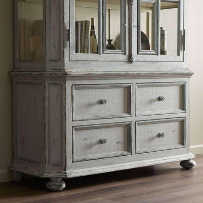 Four Hands - Van Thiel - The inYou Will Need A Lot Of Hingesin Cabinet - Distressed Grey Blue Veneer - 238292-002 veiw 6