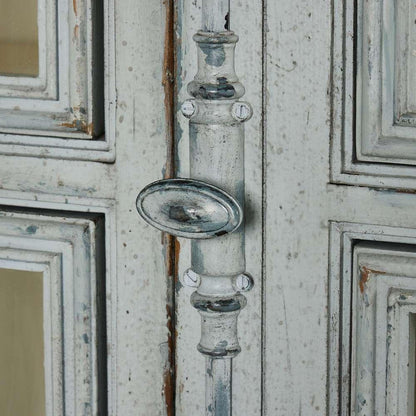 Four Hands - Van Thiel - The inYou Will Need A Lot Of Hingesin Cabinet - Distressed Grey Blue Veneer - 238292-002 veiw 8