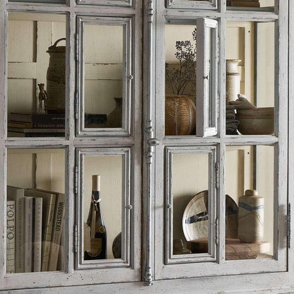 Four Hands - Van Thiel - The inYou Will Need A Lot Of Hingesin Cabinet - Distressed Grey Blue Veneer - 238292-002 veiw 12