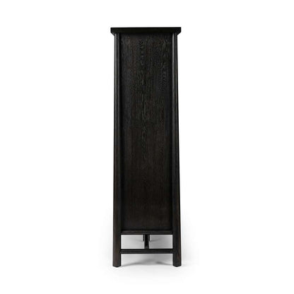 Four Hands - Wells - Renaud 3 - Door Cabinet - Charcoal Oak Veneer - 241761-002 veiw 13
