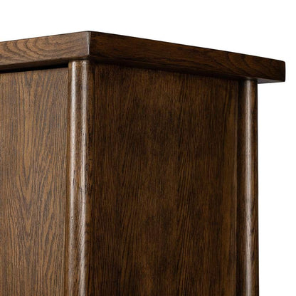 Four Hands - Wells - Renaud 3 - Door Cabinet - Dark Toasted Oak Veneer - 241761-001 veiw 5