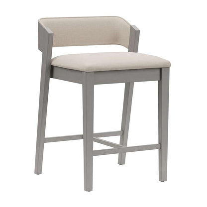 Hillsdale Furniture - Dresden Wood Counter Height Stool, Distressed Gray - 5039-828 veiw 1