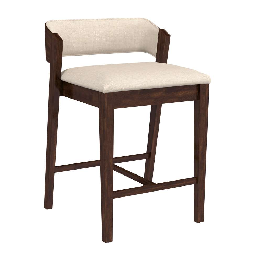 Hillsdale Furniture - Dresden Wood Counter Height Stool, Walnut - 5039-826 veiw 1
