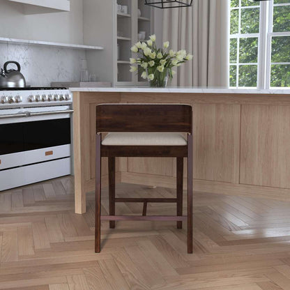Hillsdale Furniture - Dresden Wood Counter Height Stool, Walnut - 5039-826 veiw 3