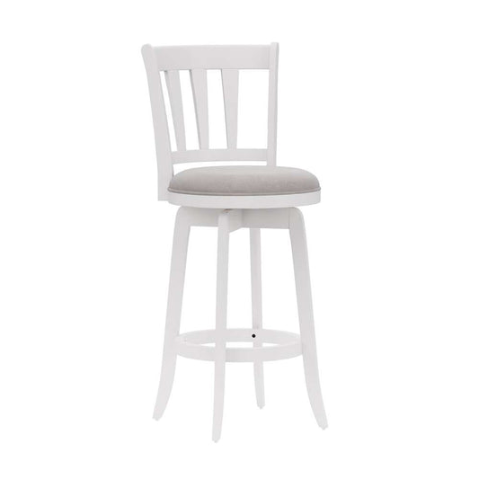 Hillsdale Furniture - Presque Isle Wood Bar Height Swivel Stool, White - 4478-832 veiw 1