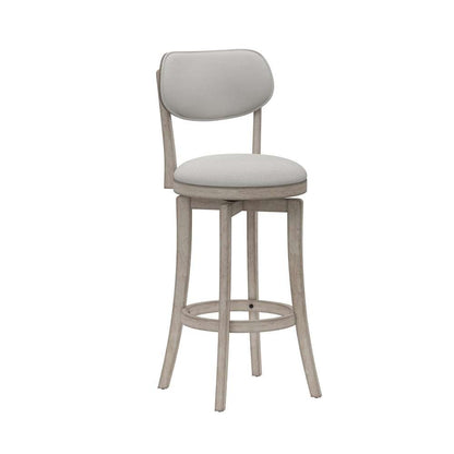 Hillsdale Furniture - Sloan Wood Bar Height Swivel Stool, Aged Gray - 4037-832 veiw 1