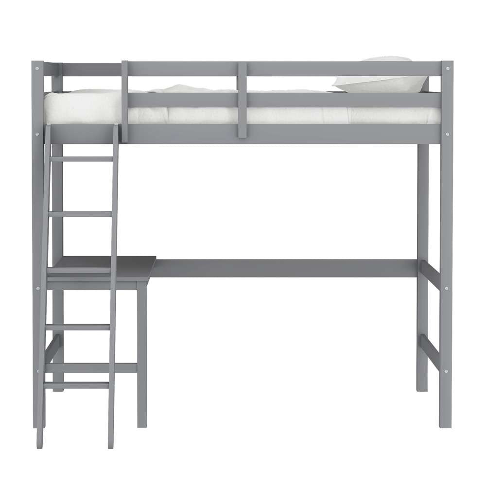 Hillsdale Kids and Teen - Caspian Wood Twin Loft Bed, Gray - 2177-320 veiw 1