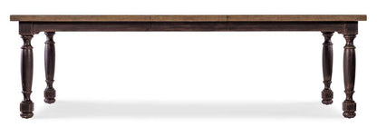 Hooker Furniture - Americana Leg Dining Table w/1-22in leaf - 7050-75200-89 veiw 4