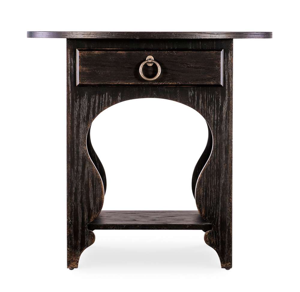 Hooker Furniture - Americana One-Drawer Oval Nightstand - 7050-90115-89 veiw 3
