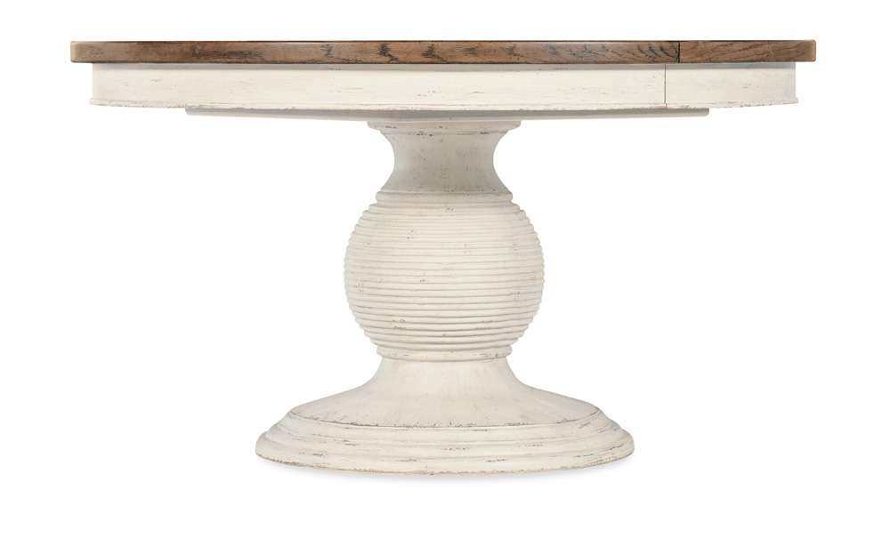 Hooker Furniture - Americana Round Pedestal Dining Table w/1-22in leaf - 7050-75203-02 veiw 1