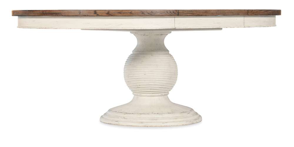 Hooker Furniture - Americana Round Pedestal Dining Table w/1-22in leaf - 7050-75203-02 veiw 2