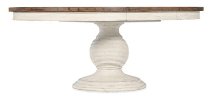Hooker Furniture - Americana Round Pedestal Dining Table w/1-22in leaf - 7050-75203-02 veiw 2