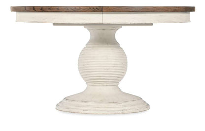 Hooker Furniture - Americana Round Pedestal Dining Table w/1-22in leaf - 7050-75203-02 veiw 3