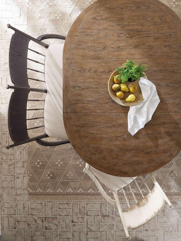 Hooker Furniture - Americana Round Pedestal Dining Table w/1-22in leaf - 7050-75203-02 veiw 5