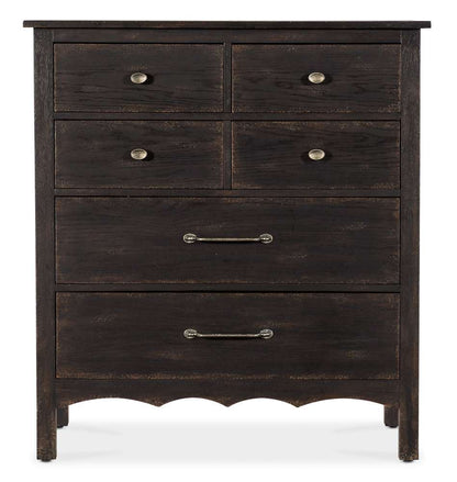 Hooker Furniture - Americana Six-Drawer Chest - 7050-90110-89 veiw 2