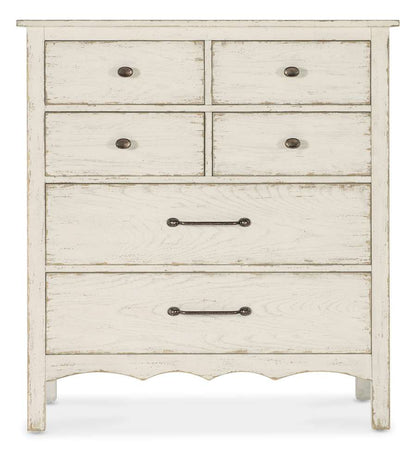 Hooker Furniture - Americana Six-Drawer Chest - 7050-90110-02 veiw 2