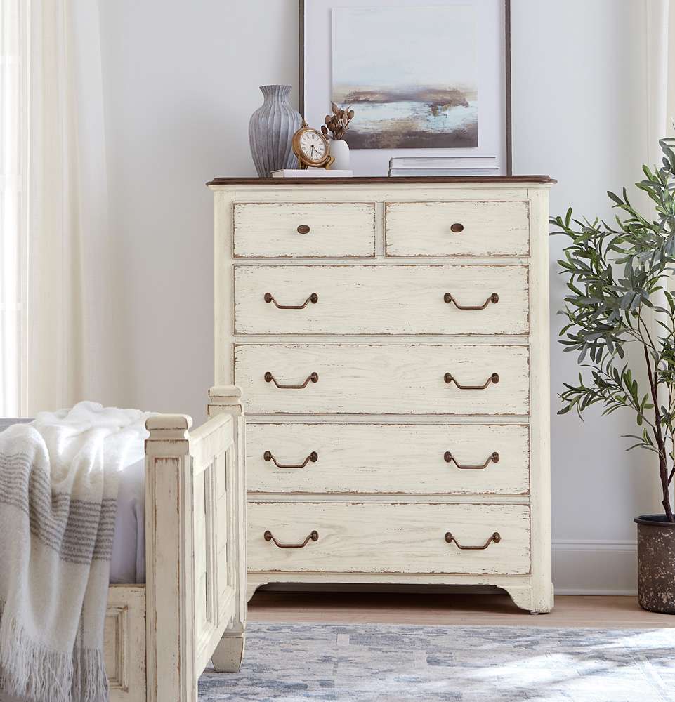 Hooker Furniture - Americana Six-Drawer Chest - 7050-90010-02 veiw 3
