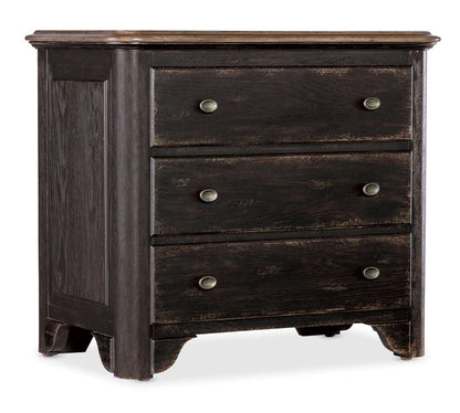 Hooker Furniture - Americana Three-Drawer Nightstand - 7050-90016-89 veiw 1
