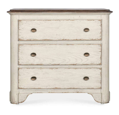 Hooker Furniture - Americana Three-Drawer Nightstand - 7050-90016-02 veiw 2