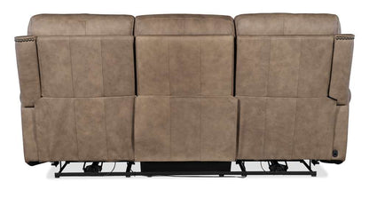 Hooker Furniture - Duncan Power Sofa w/Power Headrest & Lumbar - SS635-PHZL3-082 veiw 2