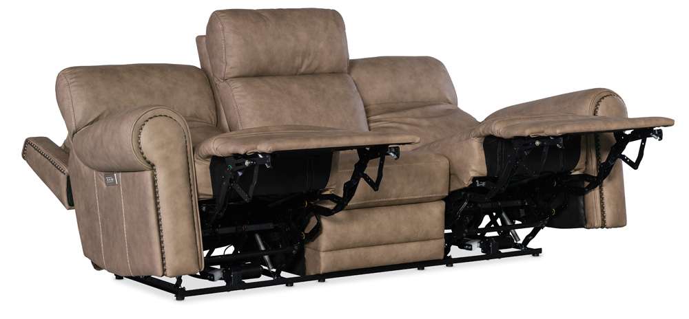 Hooker Furniture - Duncan Power Sofa w/Power Headrest & Lumbar - SS635-PHZL3-082 veiw 3