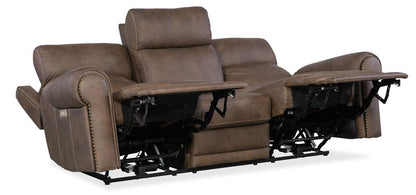 Hooker Furniture - Duncan Power Sofa w/Power Headrest & Lumbar - SS635-PHZL3-088 veiw 3