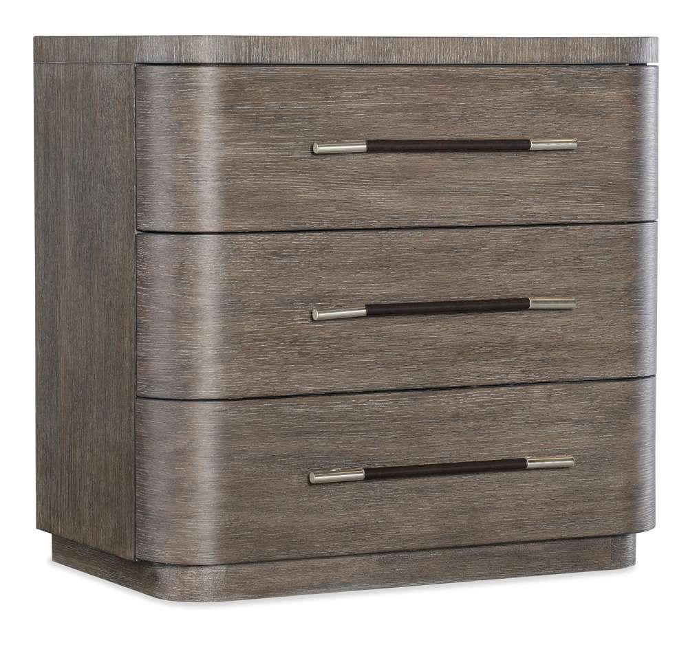Hooker Furniture - Modern Mood Three Drawer Nightstand - 6850-90016-89 veiw 1