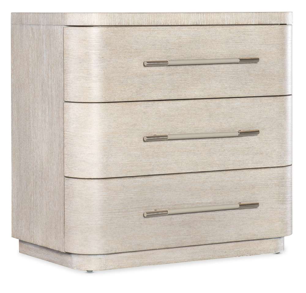 Hooker Furniture - Modern Mood Three Drawer Nightstand - 6850-90016-80 veiw 1
