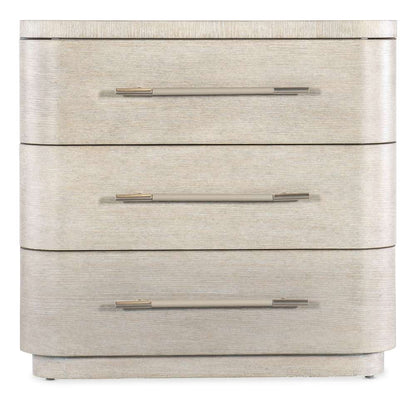 Hooker Furniture - Modern Mood Three Drawer Nightstand - 6850-90016-80 veiw 2