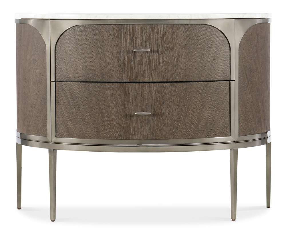 Hooker Furniture - Modern Mood Two Drawer Nightstand - 6850-90215-89 veiw 2