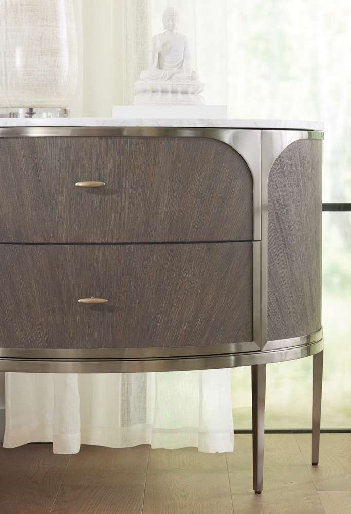 Hooker Furniture - Modern Mood Two Drawer Nightstand - 6850-90215-89 veiw 4