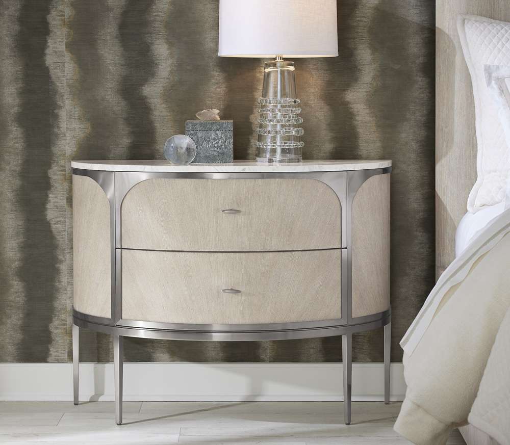 Hooker Furniture - Modern Mood Two Drawer Nightstand - 6850-90215-80 veiw 5