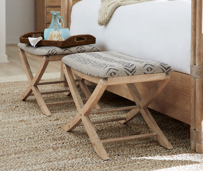 Hooker Furniture - Retreat Camp Stool Bed Bench - 6950-90119-80 view 3