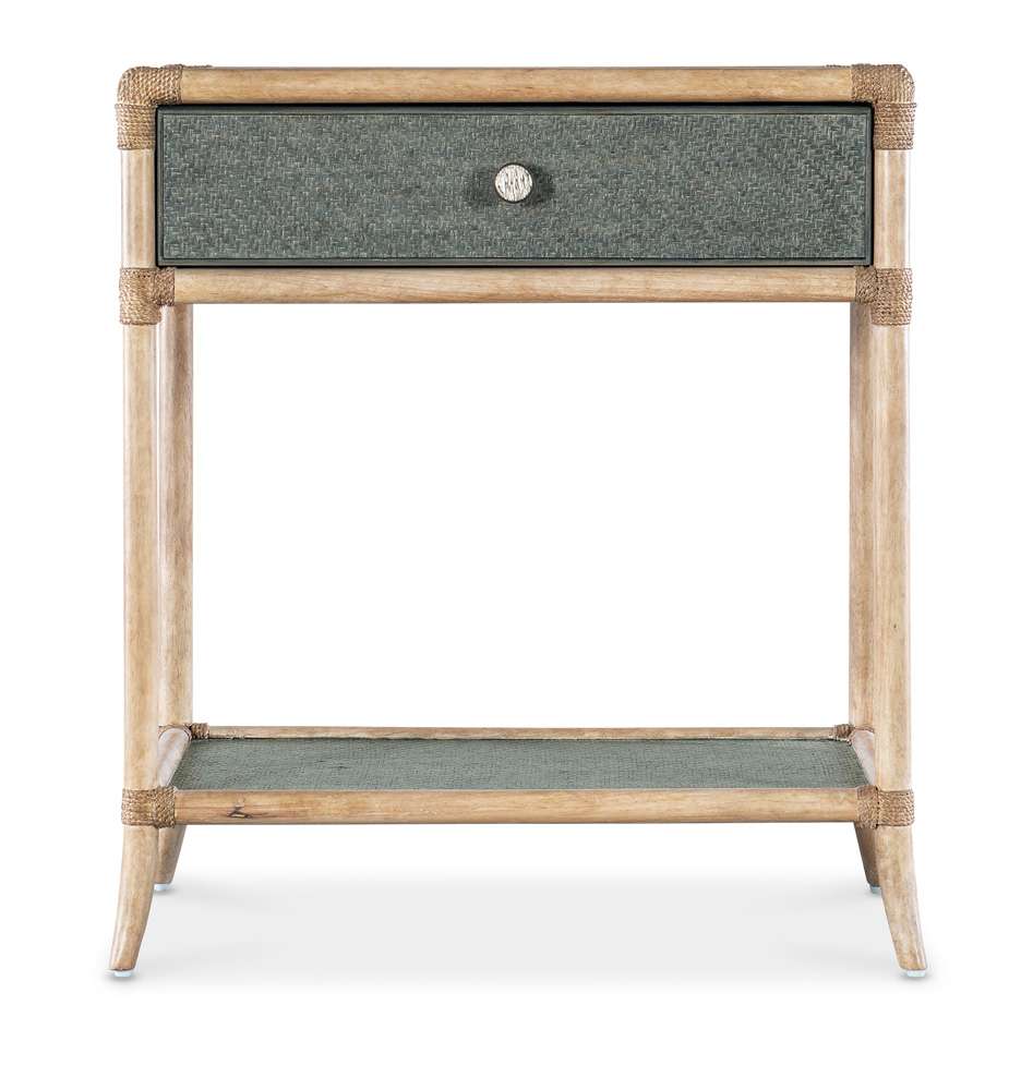 Hooker Furniture - Retreat Pole Rattan Bedside Table - 6950-90117-45 veiw 3