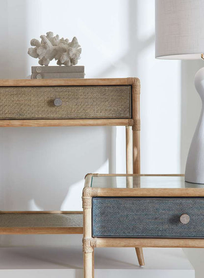 Hooker Furniture - Retreat Pole Rattan Bedside Table - 6950-90117-35 veiw 5