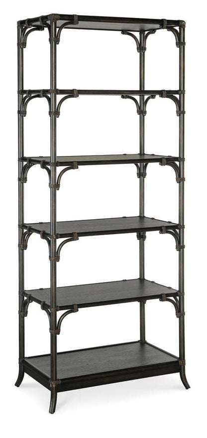 Hooker Furniture - Retreat Pole Rattan Bookcase - 6950-10445-99 veiw 1