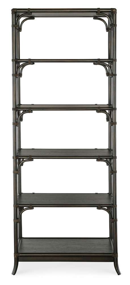 Hooker Furniture - Retreat Pole Rattan Bookcase - 6950-10445-99 veiw 2