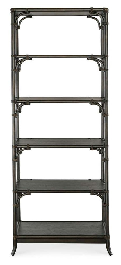 Hooker Furniture - Retreat Pole Rattan Bookcase - 6950-10445-99 veiw 2