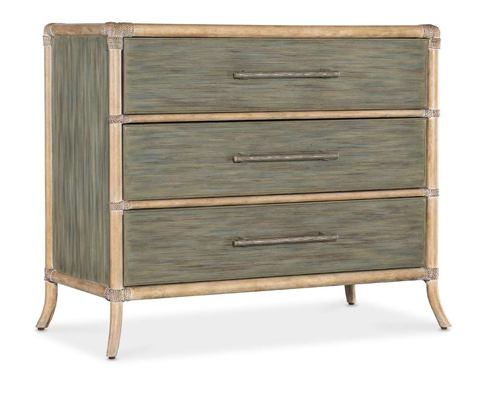 Hooker Furniture - Retreat Pole Rattan Chest - 6950-90017-35 veiw 1