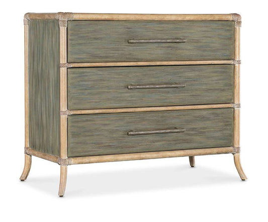 Hooker Furniture - Retreat Pole Rattan Chest - 6950-90017-35 veiw 1