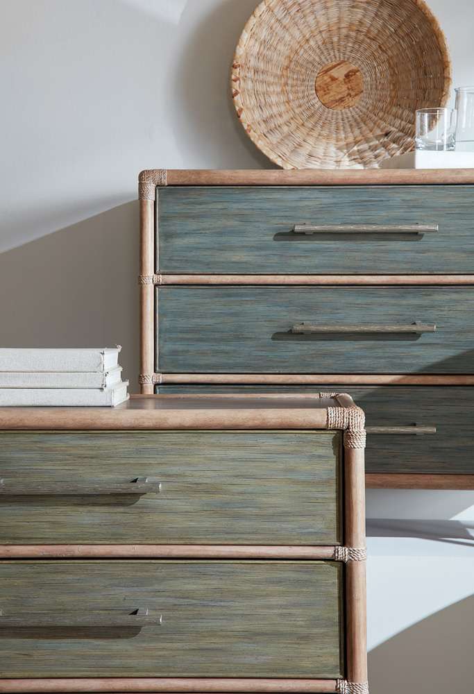 Hooker Furniture - Retreat Pole Rattan Chest - 6950-90017-35 veiw 4