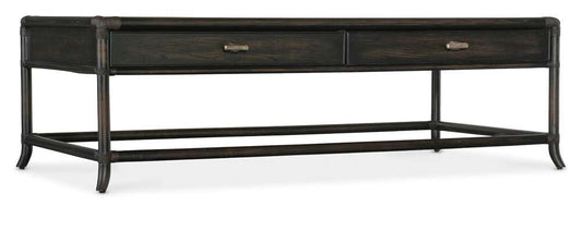 Hooker Furniture - Retreat Pole Rattan Cocktail Table - 6950-80210-99 veiw 1