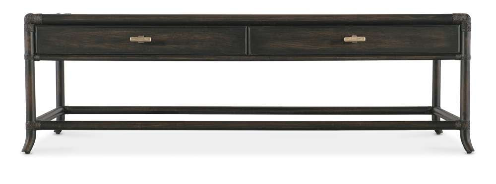 Hooker Furniture - Retreat Pole Rattan Cocktail Table - 6950-80210-99 veiw 3