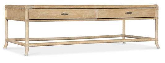 Hooker Furniture - Retreat Pole Rattan Cocktail Table - 6950-80210-80 veiw 1