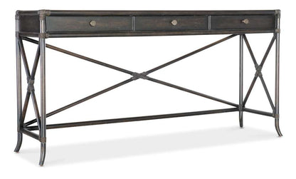 Hooker Furniture - Retreat Pole Rattan Console - 6950-80171-99 veiw 1