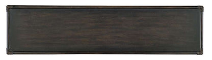 Hooker Furniture - Retreat Pole Rattan Console - 6950-80171-99 veiw 4