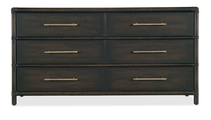 Hooker Furniture - Retreat Pole Rattan Dresser - 6950-90202-99 veiw 2